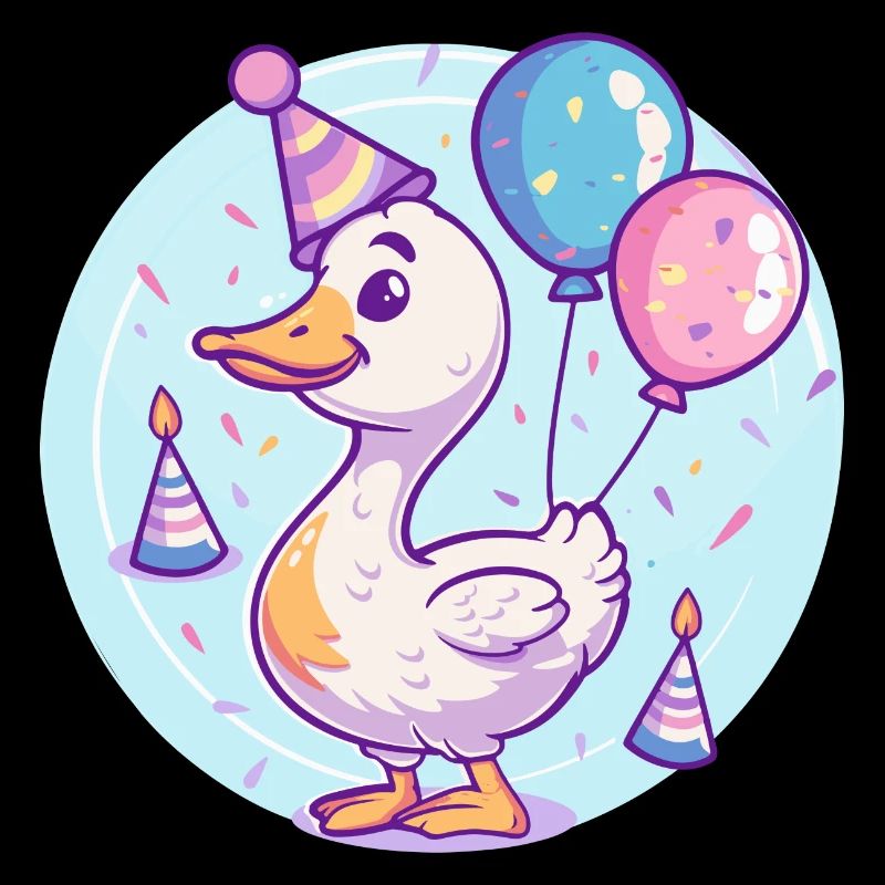 Bande dessinée anniversaire oie