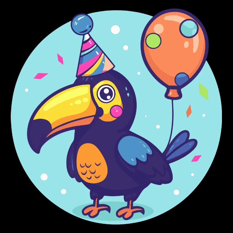 Toucan Bird Birthday Comic