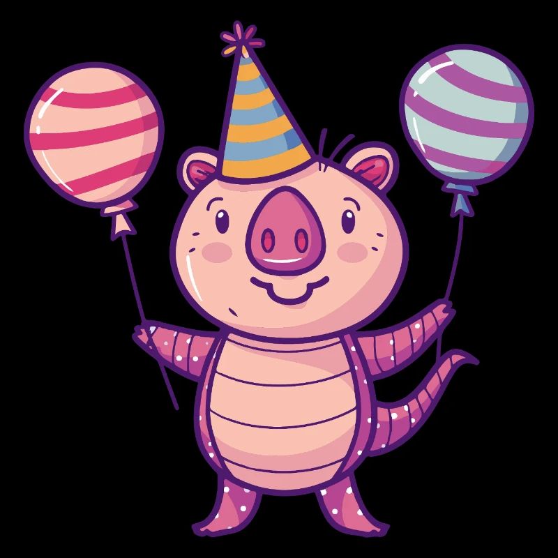 Armadillo Anniversaire Bébé