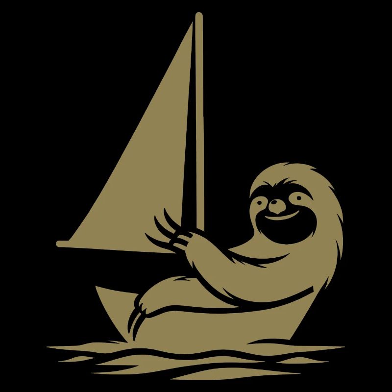 Minimalist Sailing Dinghy Sloth Summer