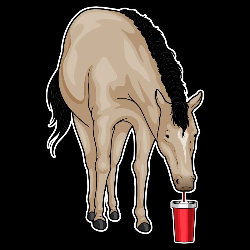 Coupe à boire pour chevaux