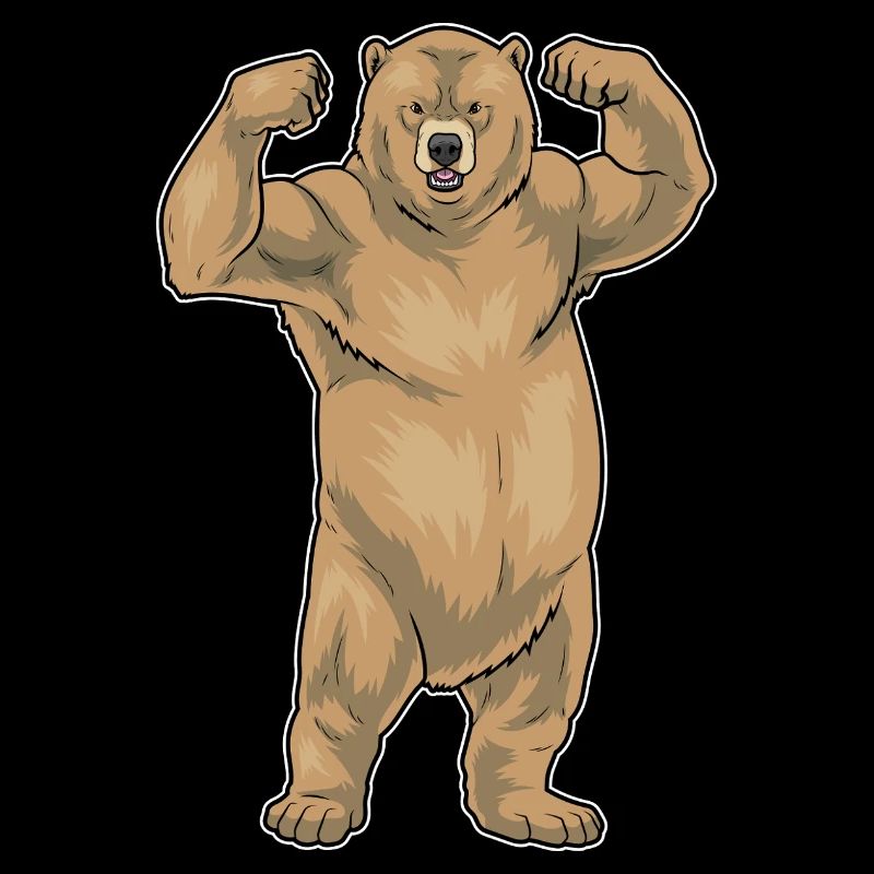 Bear Bodybuilder Musculation