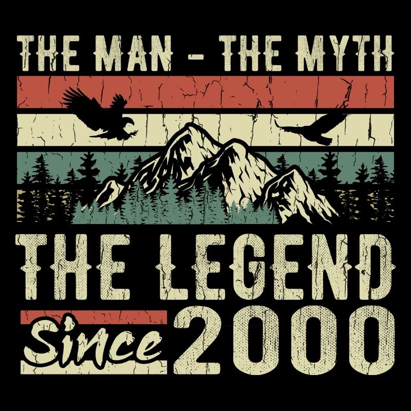 Retro 2000 Vintage - 2000 Geburtstagsgeschenk