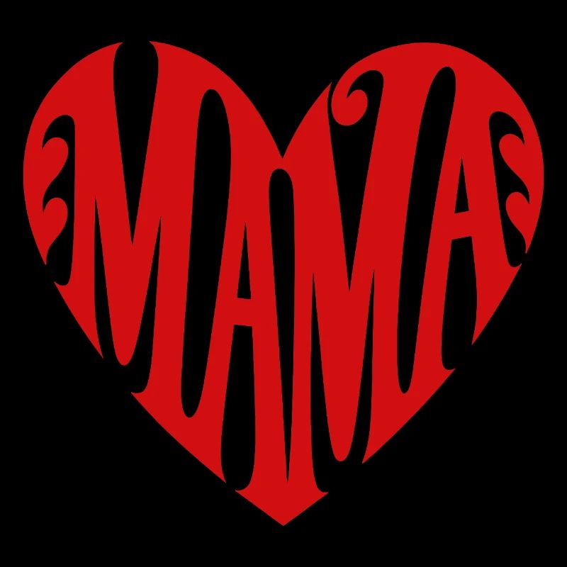 Cœur pour maman – Aimant et expressif