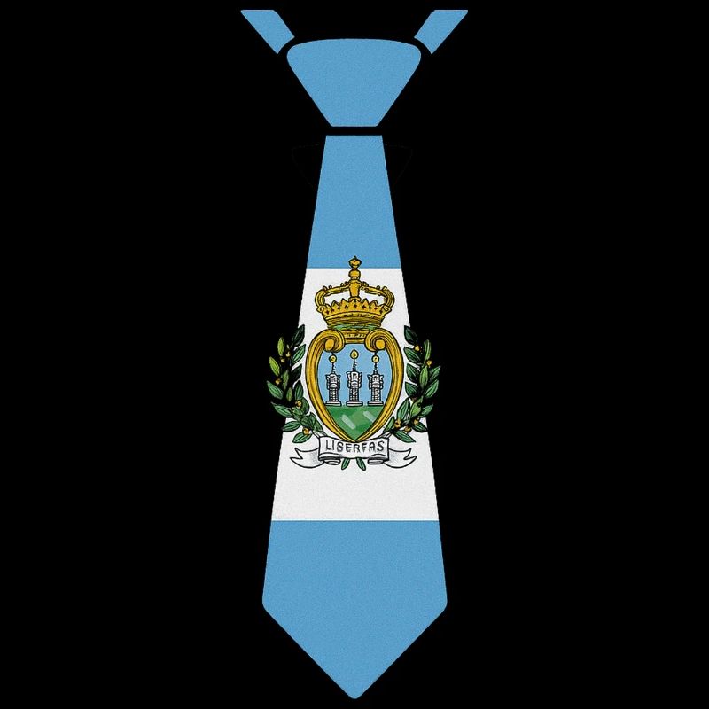 Cravate de Saint-Marin – Conception du drapeau