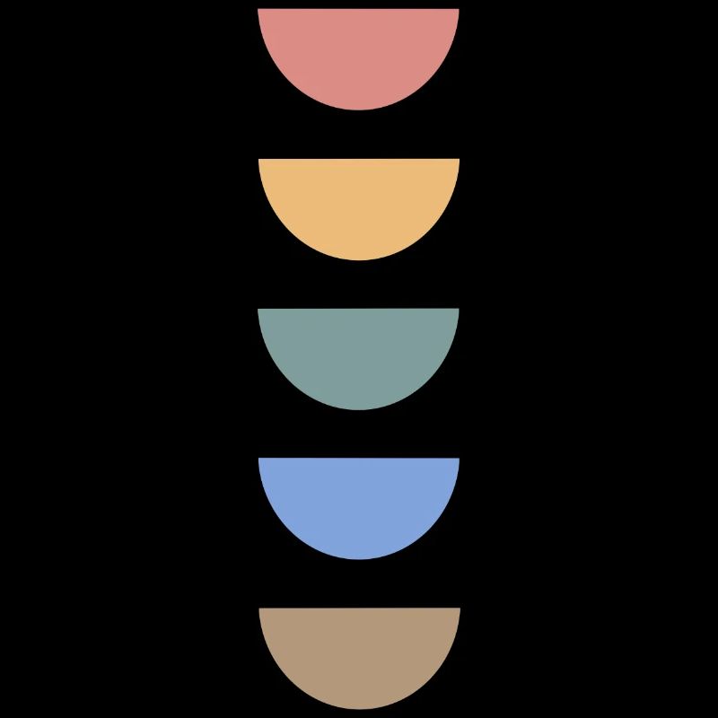 Conception de couleurs rétro