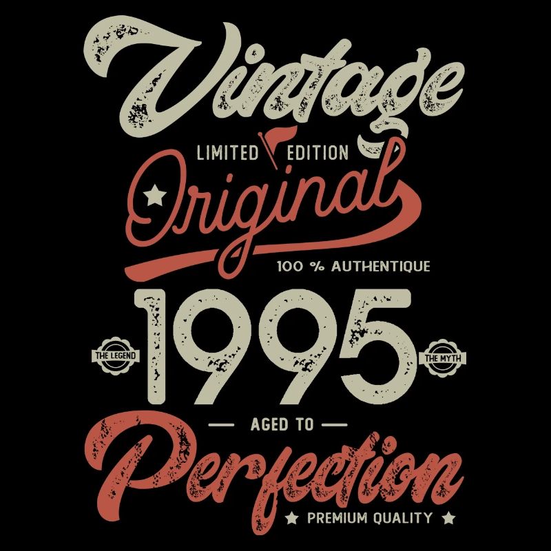 1995 vintage anniversary Born 1995