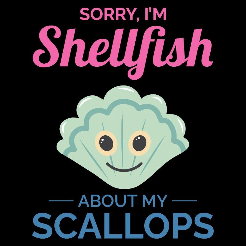 Scallop Seashells Collector Beachcomber Shellfish
