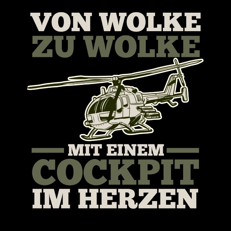 Pilote aux commandes Hélicoptère Aviateur Hélicoptère