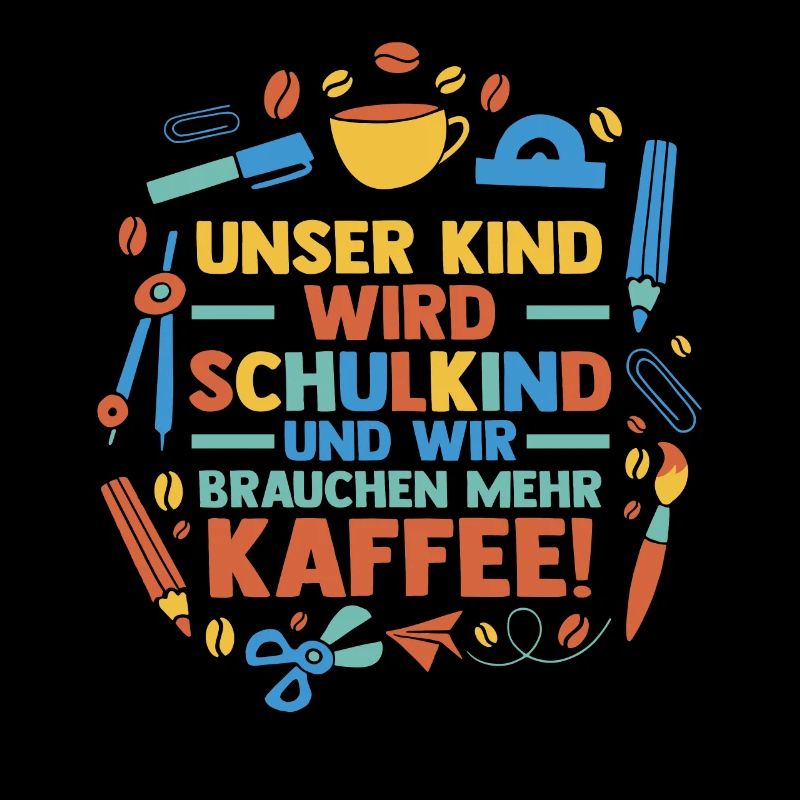 Eltern Schulkind Grundschule Erste Klasse Einschul