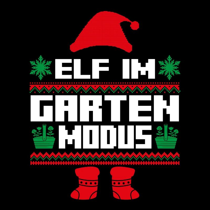 Elfe de Noël Jardinier de Noël Elfe de jardin