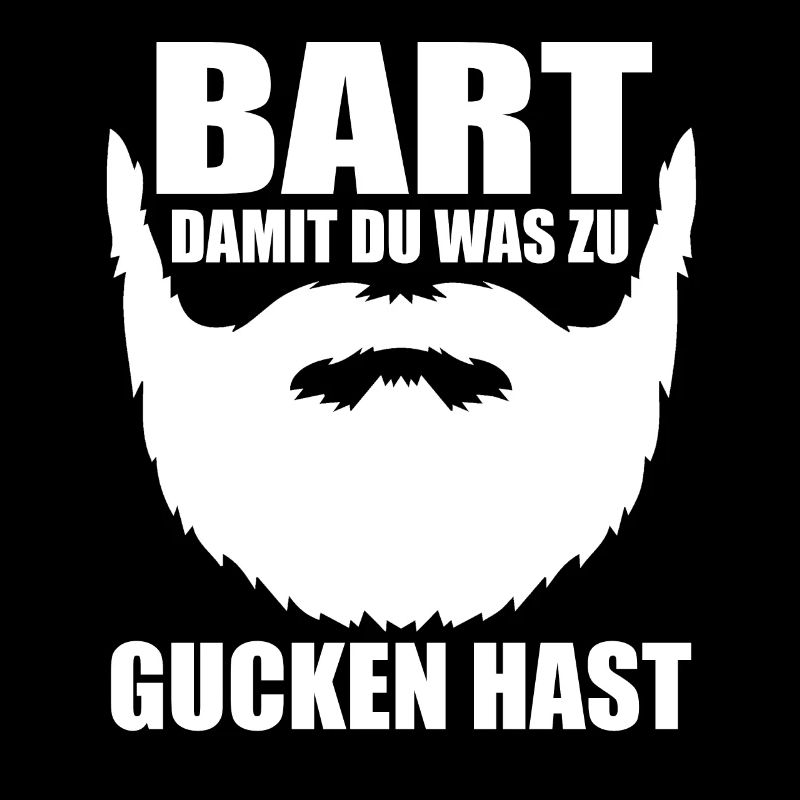Bärtig Bartträger Bart
