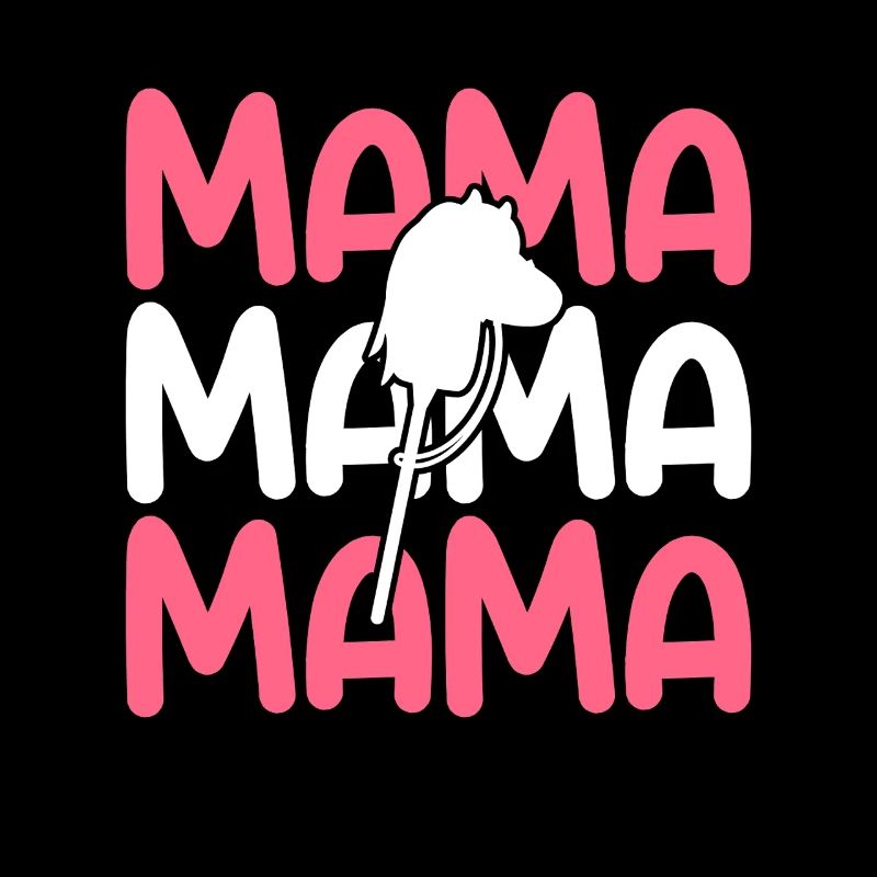 Steckenpferd Mama Mutter Hobby Horsing