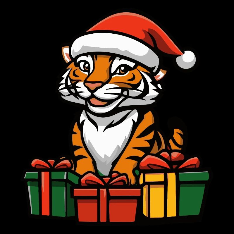 Tiger Weihnachten Geschenke