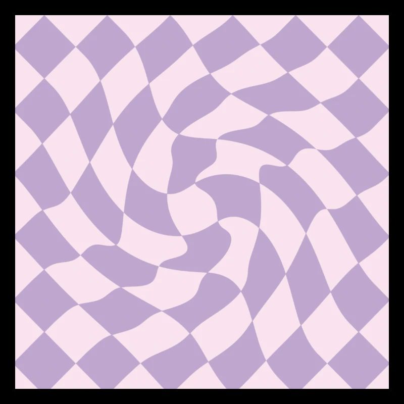 Schachbrettmuster Violett