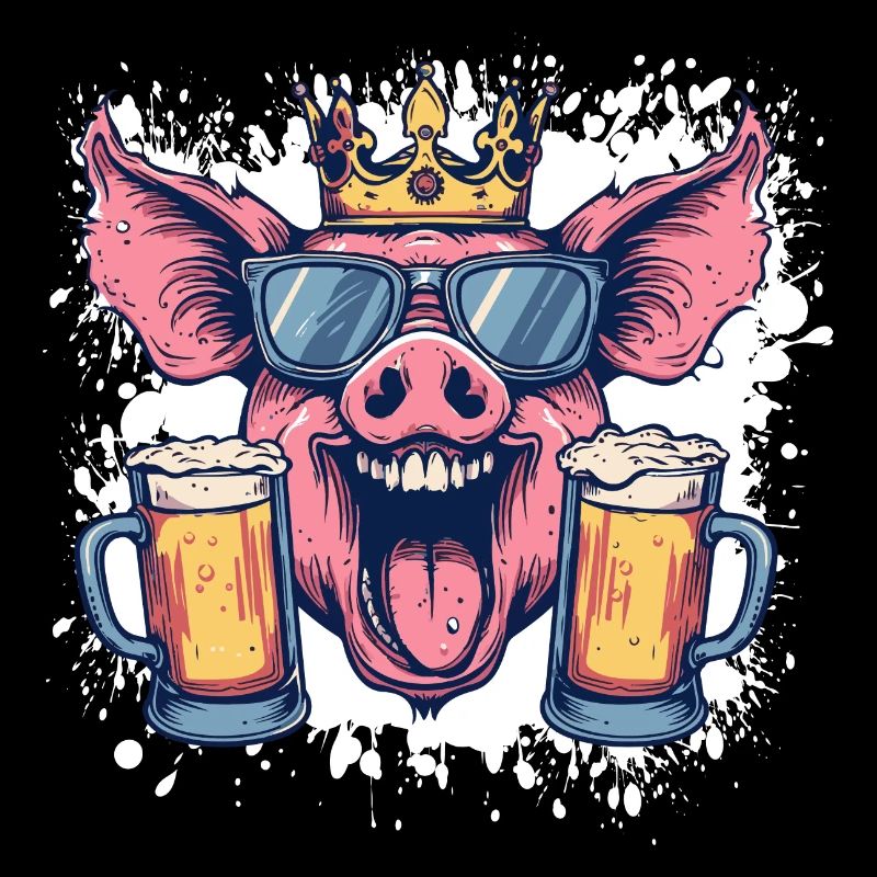 Schwein Bier Party