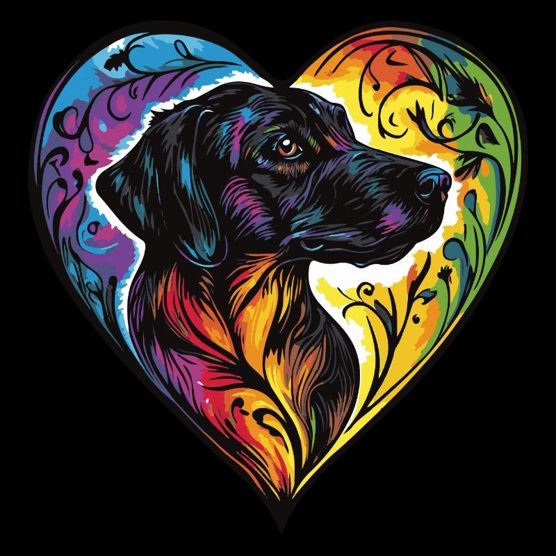 Kangal Hund Herz Liebe