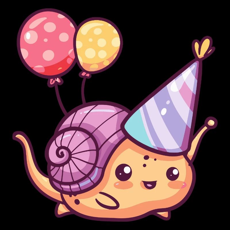 Escargot Anniversaire Bébé