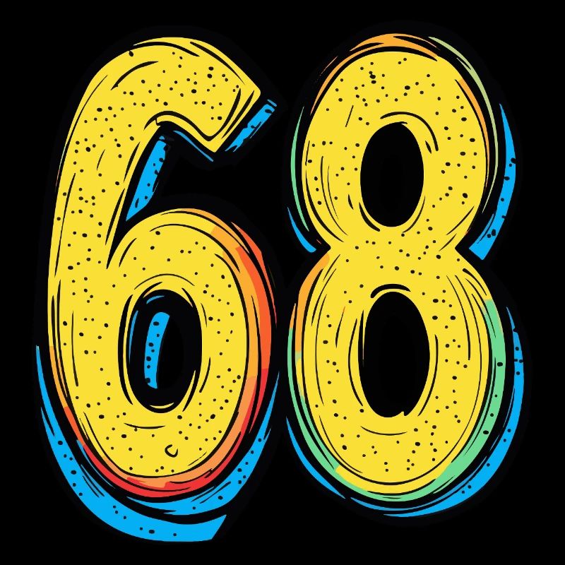 68 Number Symbol
