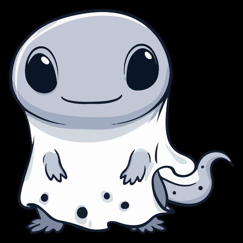 Lizard Halloween Funny Ghost
