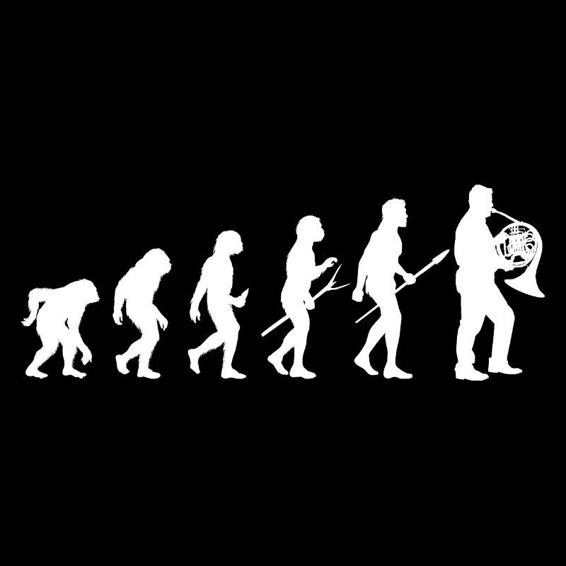 Hornist Evolution Waldhorn