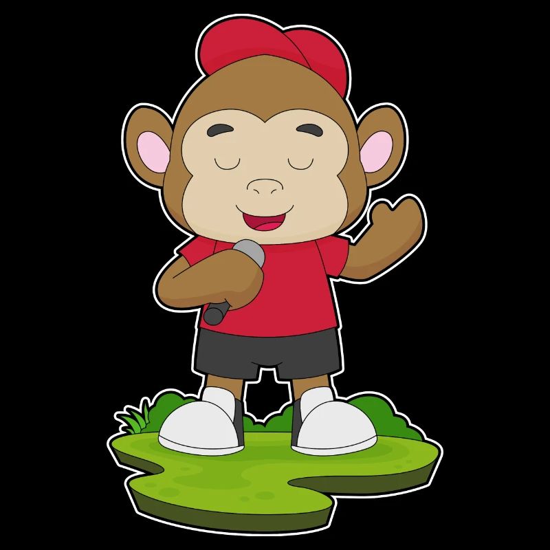 Monkey Singer Microphone
