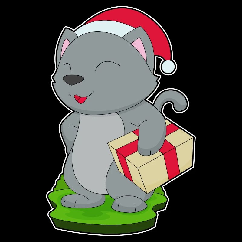 Cat Christmas Package