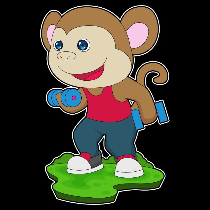 Haltère de musculation Monkey