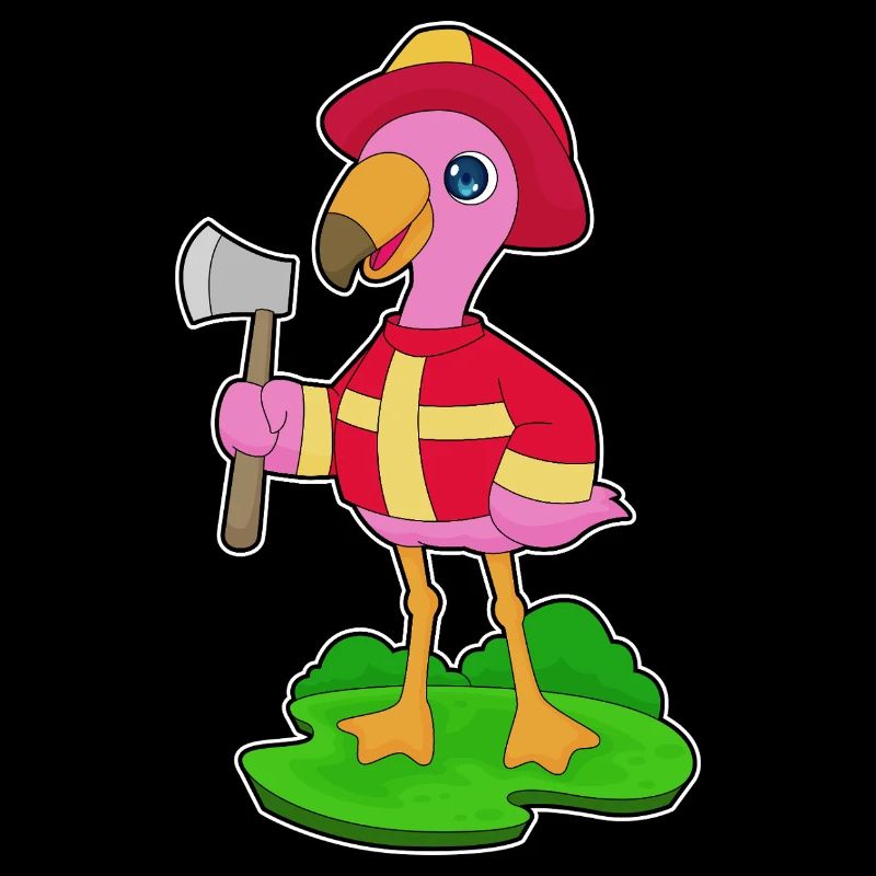 Hache de pompier Flamingo