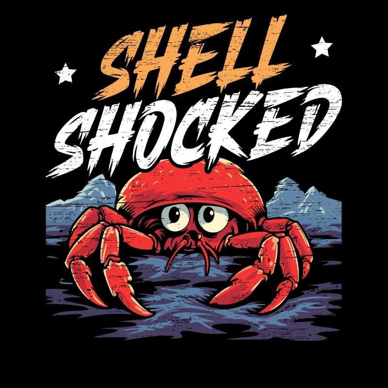 Cute Hermit Crab Crab Crustaceans