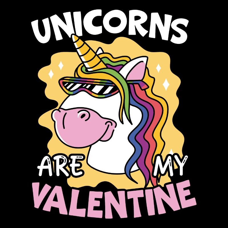 Valentinstag Geschenk 14. Februar süsses Einhorn