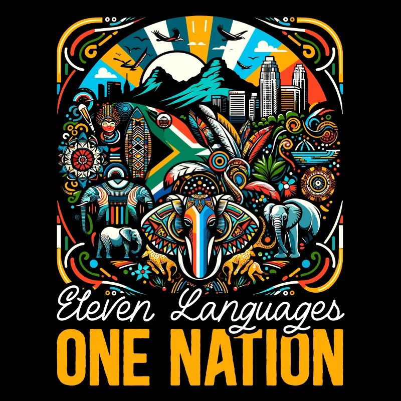 Fierté de l’Afrique du Sud Drapeau sud-africain