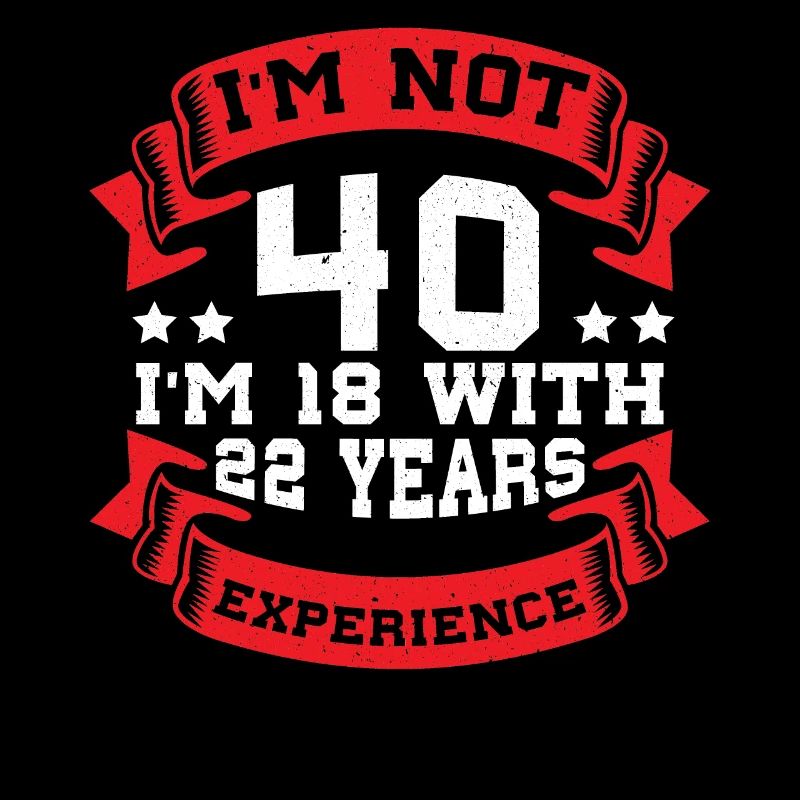 40. Geburtstagsfeier Bday Vierzigster Geburtstag