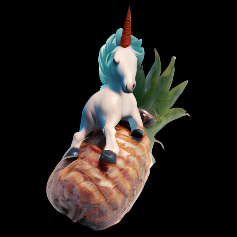 Licorne ananas - Licorne tropicale