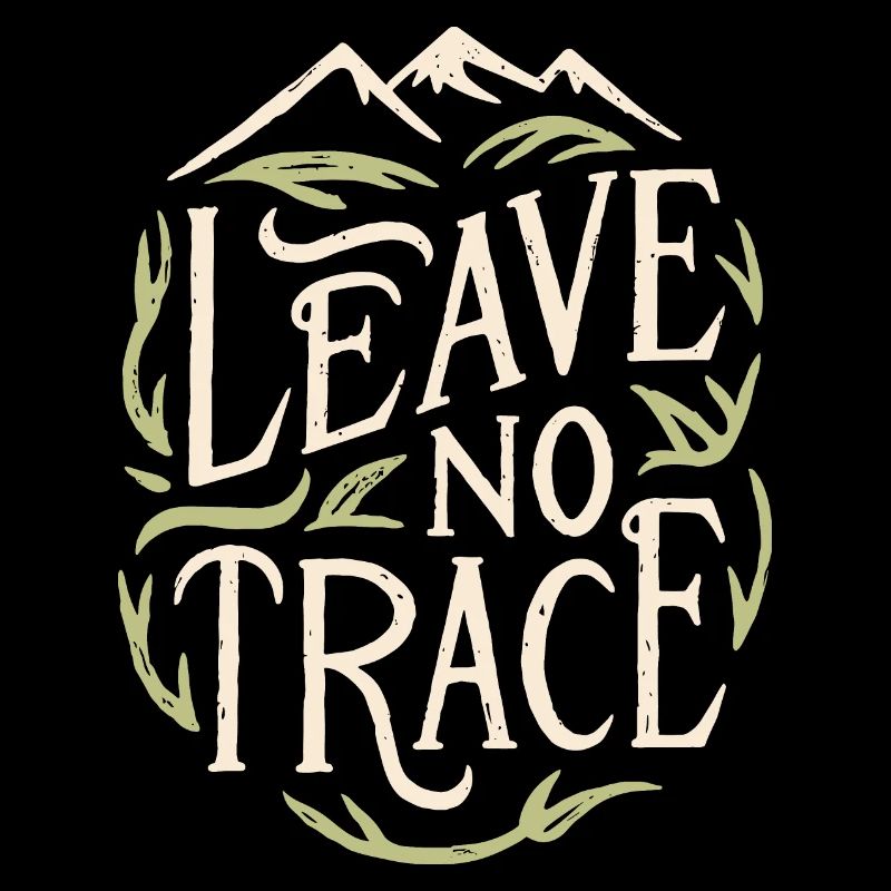 Leave no trace randonnée éco responsable
