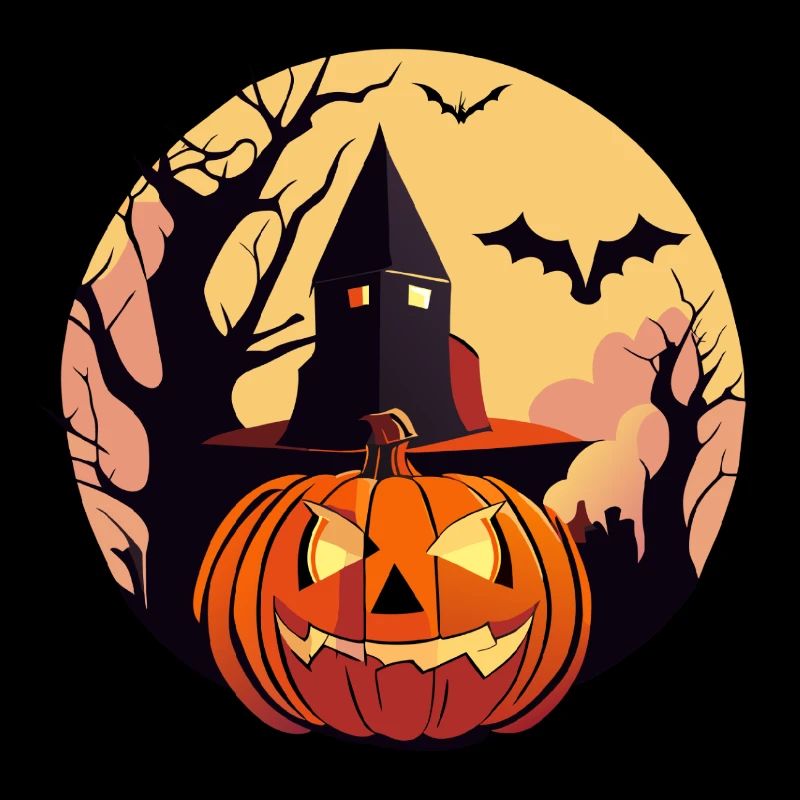 Haunted Halloween Moonlight