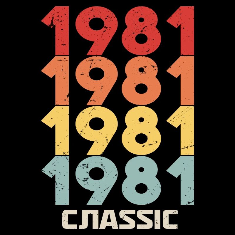 1981 Jubilee in classic vintage style 1981