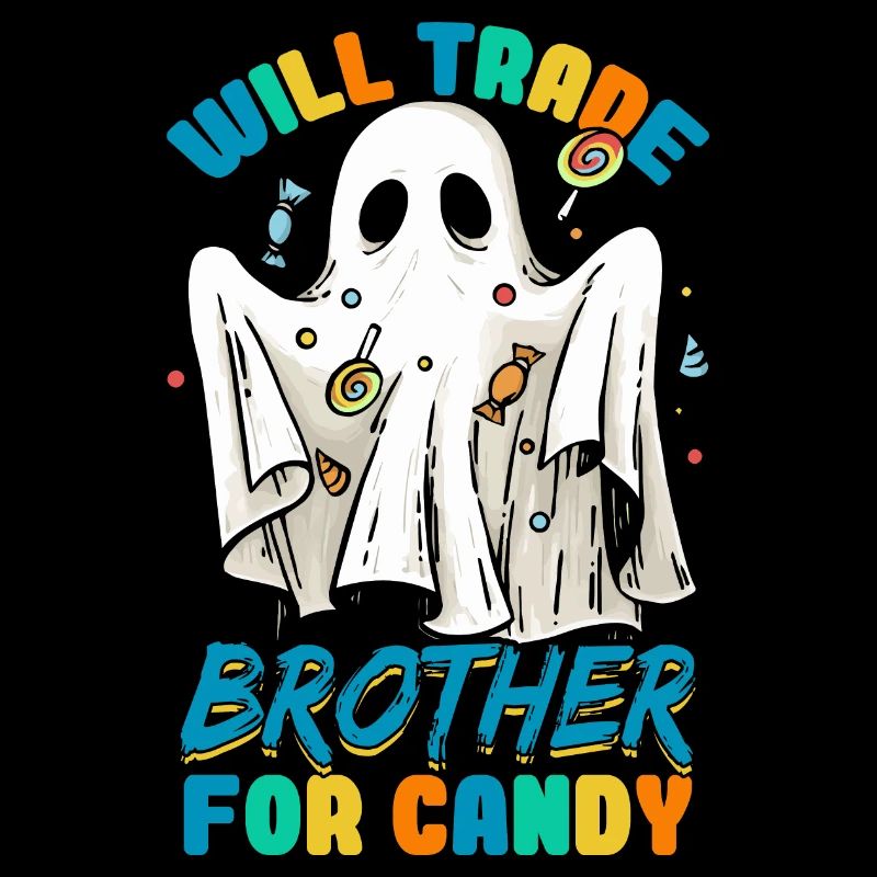 Halloween wird Bruder gegen Süßigkeiten eintauschen