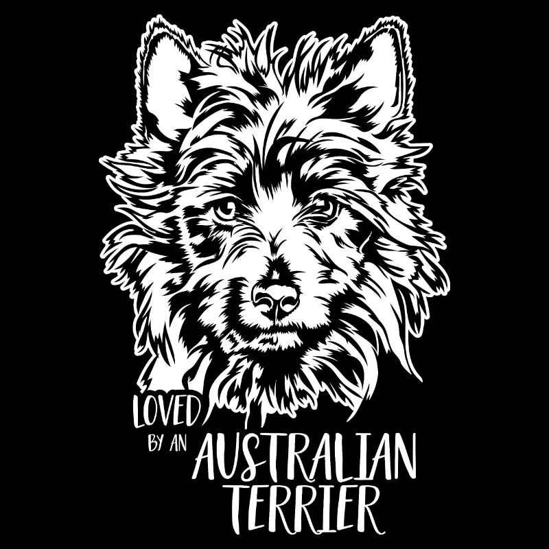 Loved by AUSTRALIAN TERRIER dog saying Wilsigns