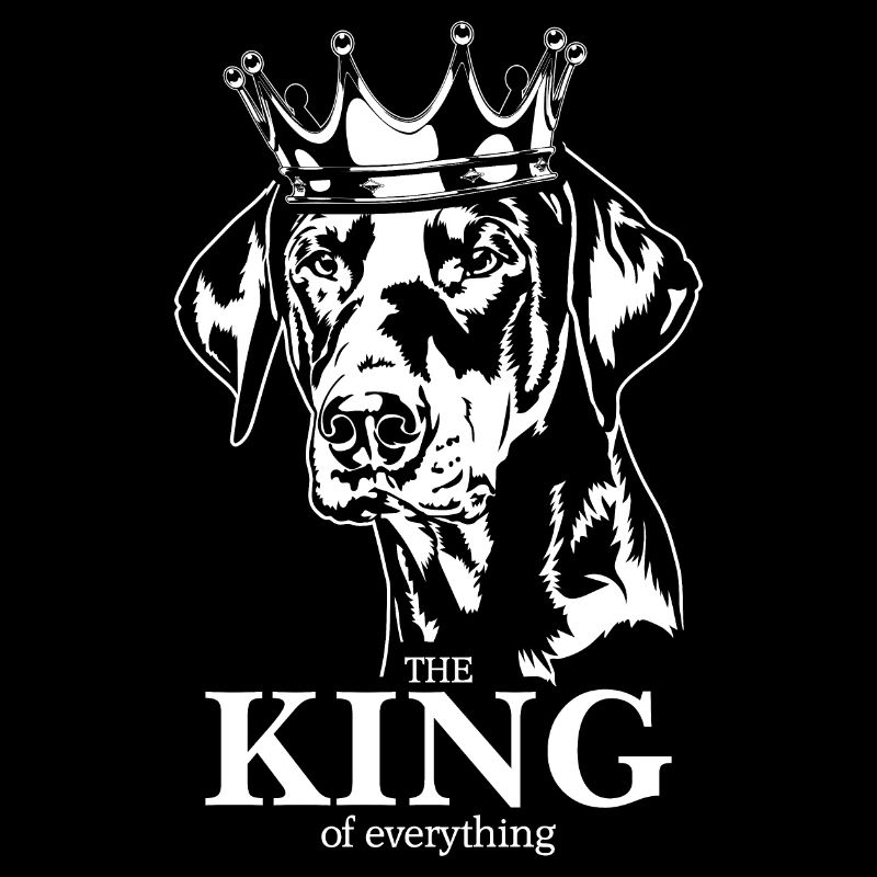 Doberman Roi de tout Chien Dire Wilsigns