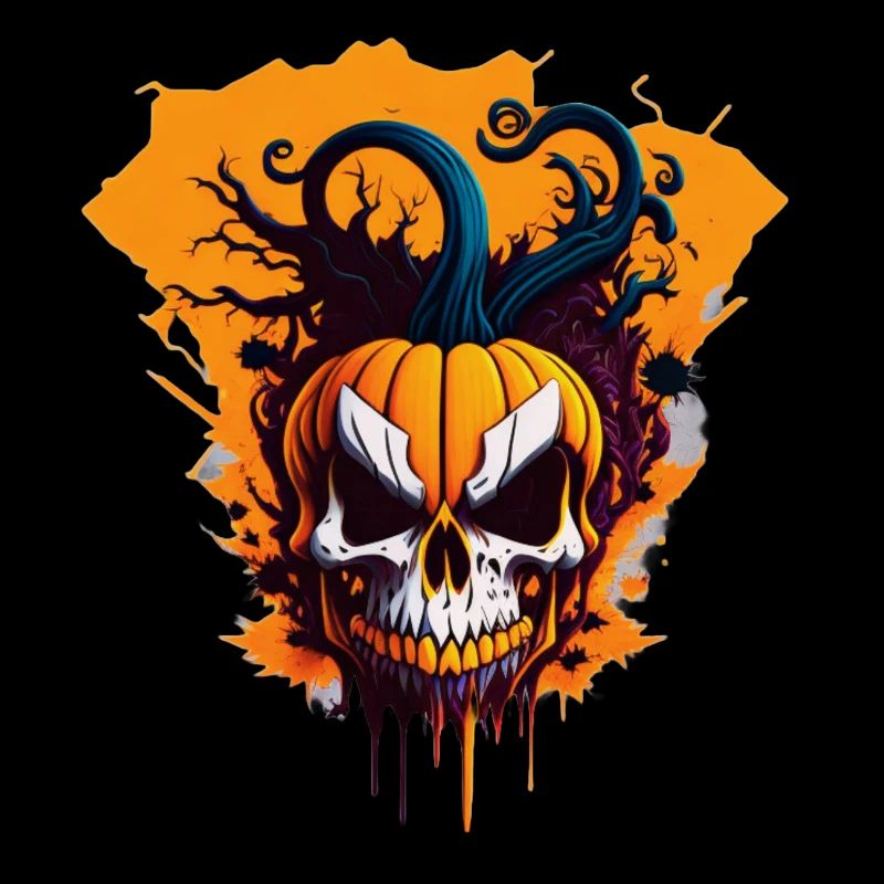 halloween citrouille macabre