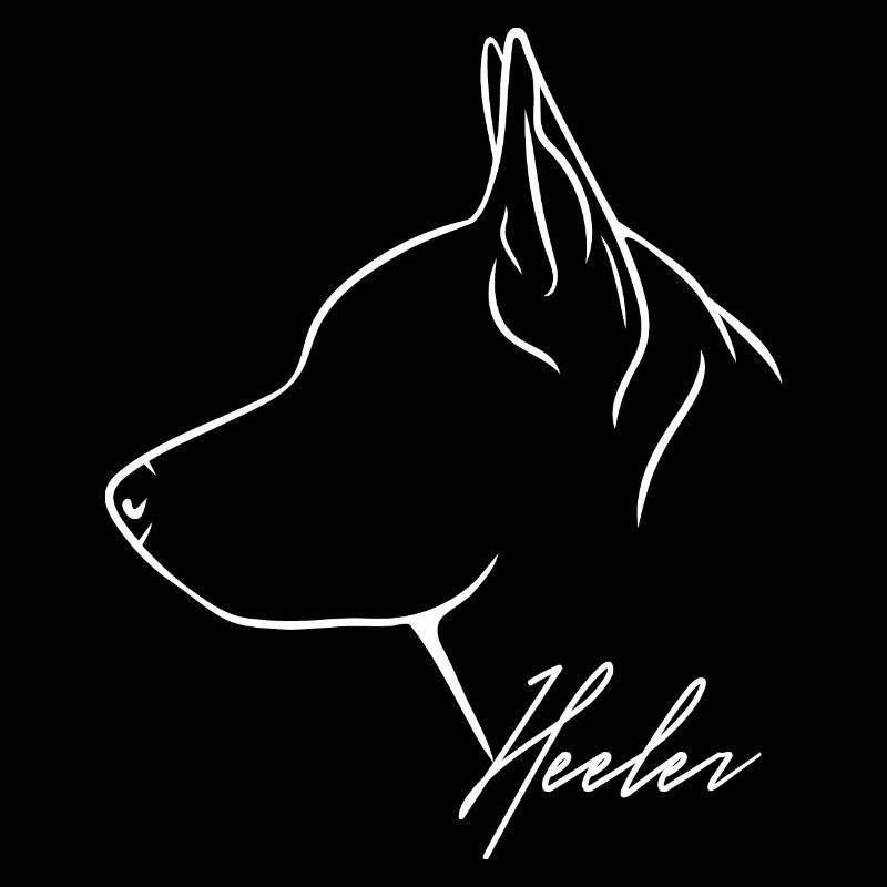 Heeler Profil Cattle Dog Hunde Hund Wilsigns