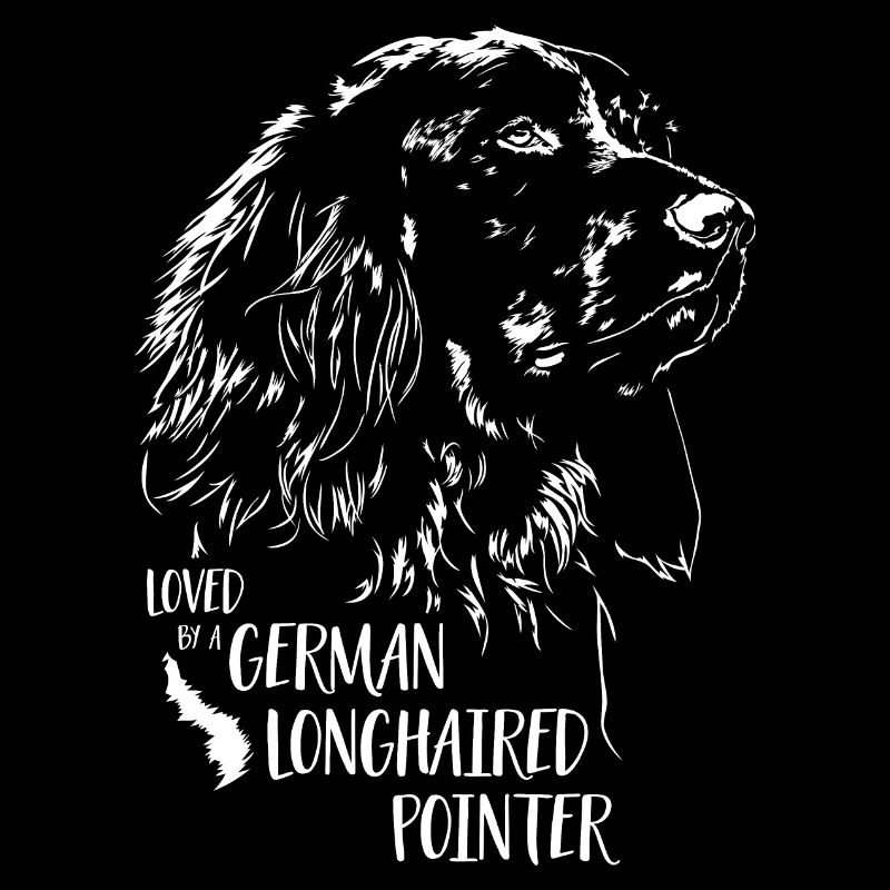 Loved by a German Longhaired Pointer Hundespruch