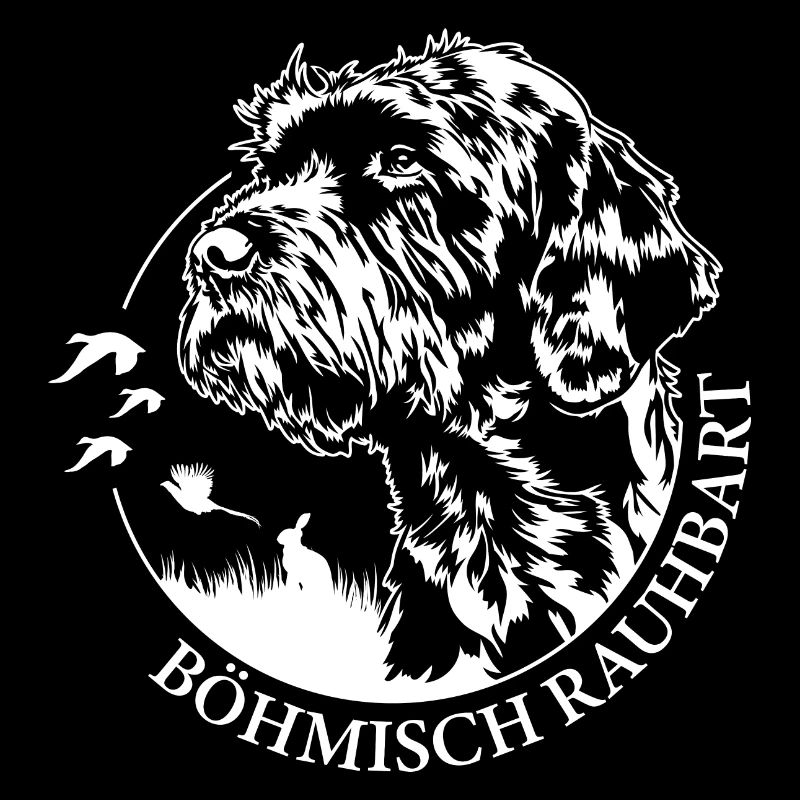 Böhmisch Rauhbart Portrait Jagdhunde Hund Wilsigns