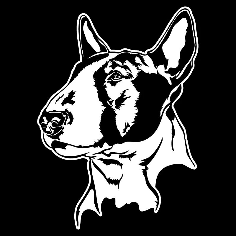 BULL TERRIER Chiens Portrait Wilsigns