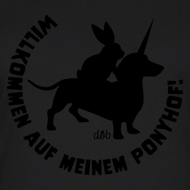 … Ponyhof! (Motivfarbe individualisierbar)