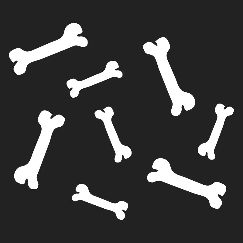 bones pattern dead many skeleton dog bones dog