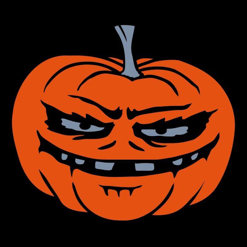 Evil Pumpkin Comic Halloween