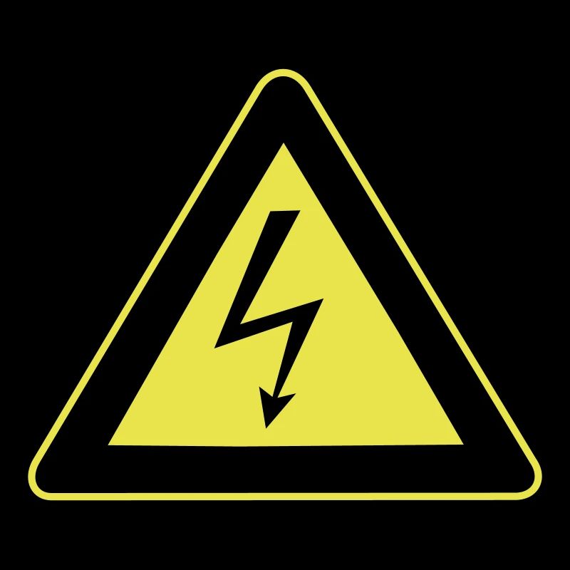 High Voltage Warnung