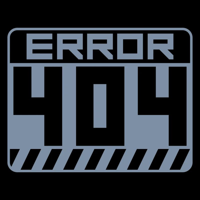 Warning Sign Error 404